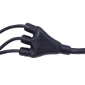Molded Plug NEMA L6-30P to IEC C13 Y Splitter US Power Cord
